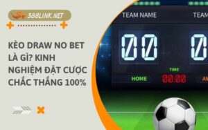 kèo draw no bet là gì